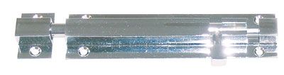 Catenaccio ottone a cannone 76,2 mm cromo lucido