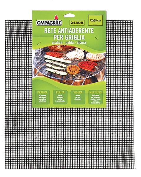 Rete antiaderente 42x36 per griglia e piastra