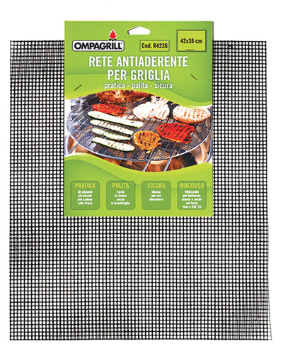 Rete antiaderente 42x36 per griglia e piastra