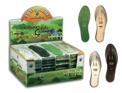Solette scarpe assort.espos.(96 pz)