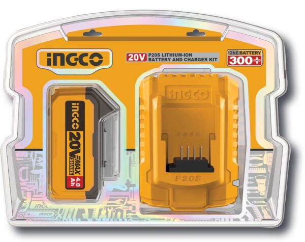 Battery Pack con 1 batterie da 4ah + caricabatterie