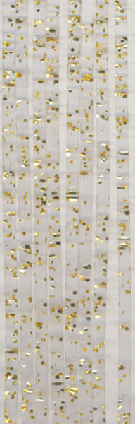 Tenda pvc articolo 104 glitter oro