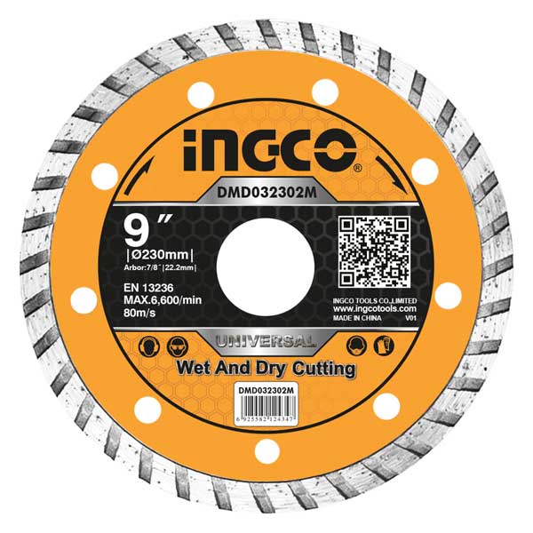 Disco diamantato 230mm turbo