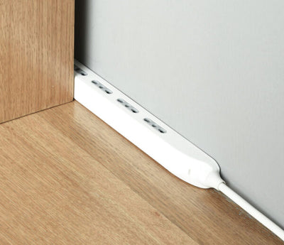 Multipresa slim salvaspazio n.4 prese bipasso 10/16A, cavo: 1,5m