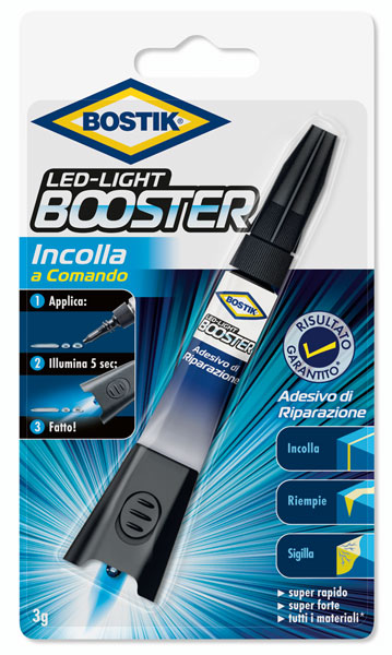 Bostik booster 3gr c/led expo12pz