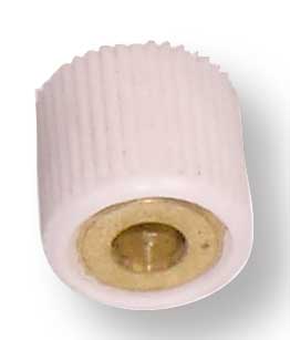 Mensolina ottone bianca (pz4)