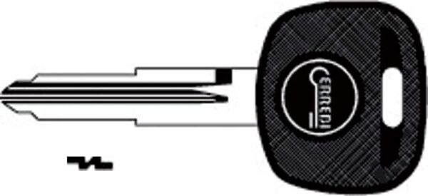 Chiave Auto Senza Transponder T00MIT8RP