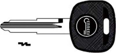 Chiave Auto Senza Transponder T00MIT8RP