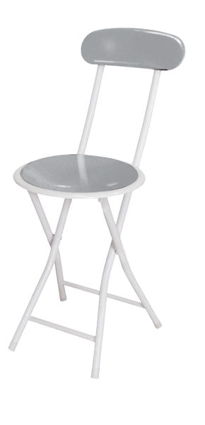 Sgabello chiudib.c/spall. grigio