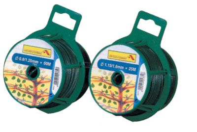 Filo met.plastif.bobina 0,80x50 ml