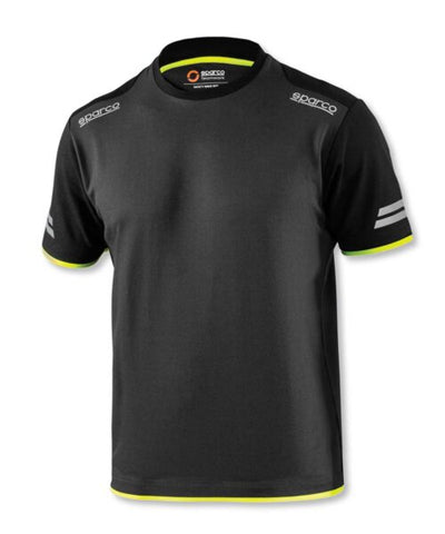 T-shirt Sparco Grigio/Giallo TG.M