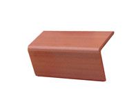 Paraspigolo angolare pvc 25x25 liscio nero.Prezzo per metro lineare