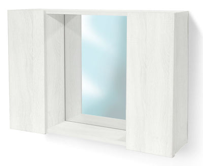 Specchiera bagno cm. 60x13x41h  bianca