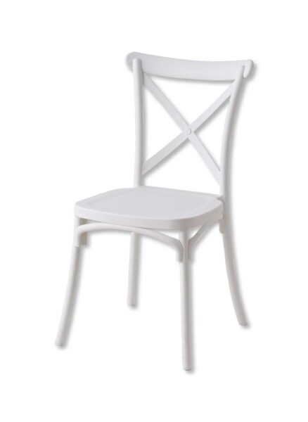 Sedia Cross Bianca
