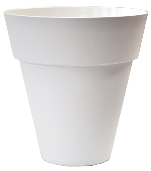 Vaso conico basso icfab 55 bianco