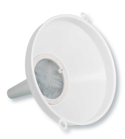Imbuto pp.con portafiltro d.35 bianco( filtro non compreso )