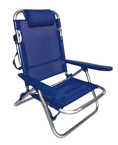 Spiaggina alu/texil.5 posiz.blue