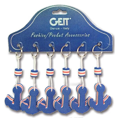 Cartella 6 portachiavi Floating Anchor multistrato galleggianti