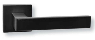 Maniglia capri alluminio foro yale nero satinato