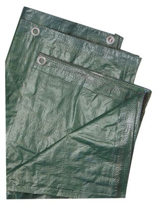 Telo verde occhiellato mt.5x8 gr.180 mq