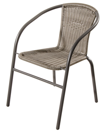 Sedia ios t.rattan grigio