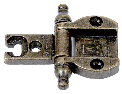 Cerniera in luce mm.35x24x15 bronza