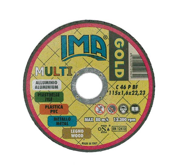 Disco ima multi gold 230x2,0x22,23