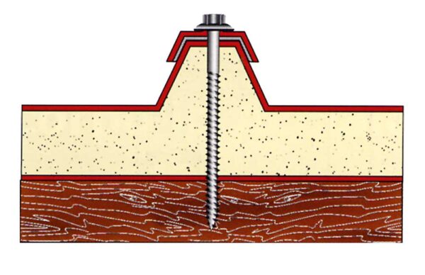 Vite a legno testa esagonale zincata mm.6x160 (pz.100)