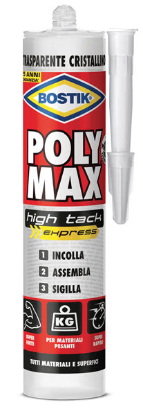 Bostik polymax high tack trasparente 300gr