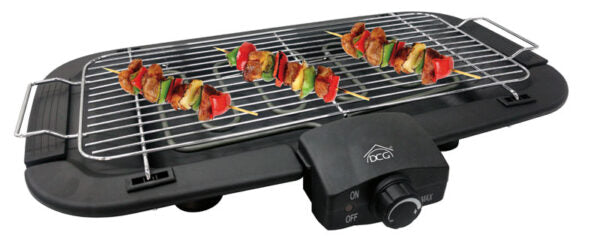 Barbecue elettrico da tavolo 2000w Dimensioni mm.570x380x110