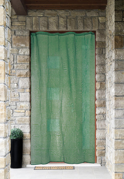 Zanzariera a tenda per porte 150x250 verde