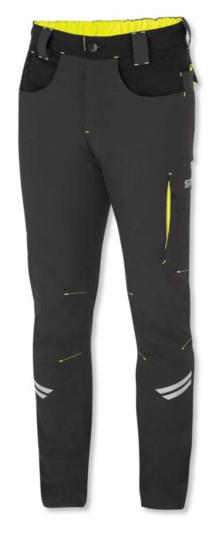Pantalone Sparco Kansas Grigio/Giallo TG.L
