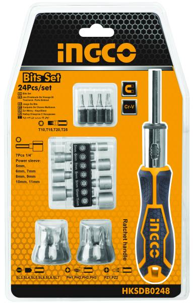 Set 24 pz cacciavite con inserti