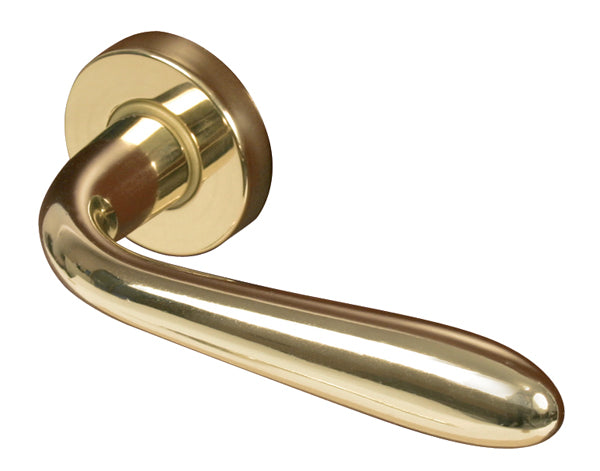 Maniglia agnone bocchette foro yale oro