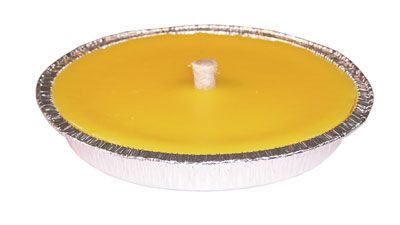 Fiaccola stagnola cm.14,5 citronel.