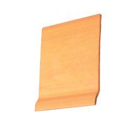 Battiscopa plastica, lunghezza:2 m misura:mm.70x8 colore: rovere