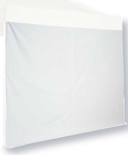 Telo laterale per gazebo expo altezza 1,81x4 metri bianco