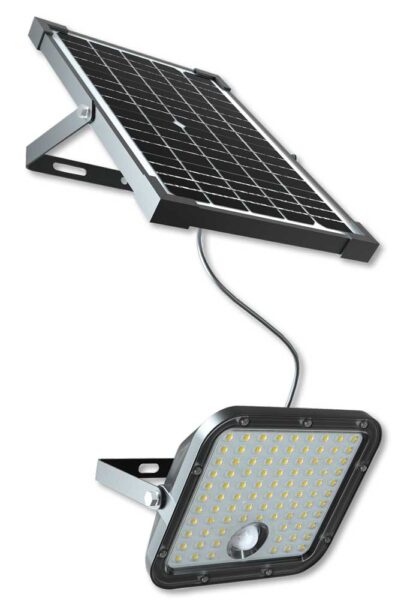 Proiettore led ricarica solare 4800 lm modello Cube