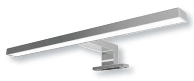Faretto led per specchi cm 30 ip44 cromo 5w 220-240 50/60hz 4000k