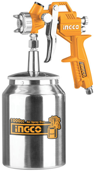 Aerografo per verniciatura vasca inferiore 1000ml-ugello 1,5mm