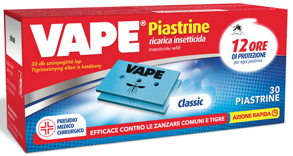 Vape piastrine classic 30 pezzi art.GA1889100