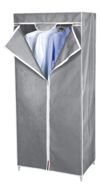 Armadio per abiti marcello tnt grigio cm 65x45x150h