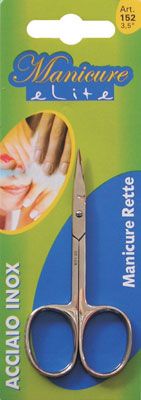 Forbici manicure punte rette Linea Elite