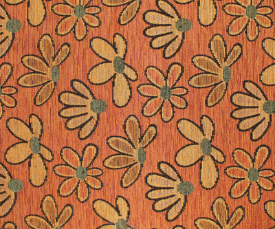 Tappeto fenix h.53 petali arancio