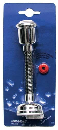 Rompigetto t.ottone c/doccia cm 15 bianco cromo blister