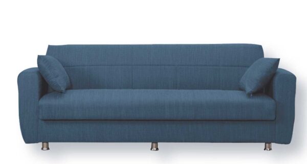 Divano letto symphony 3 posti blu 82