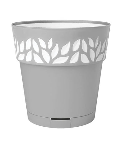 Vaso opera cloe d.15 grigio chiaro