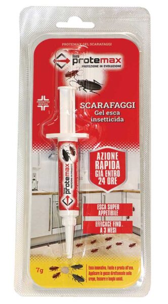 Esca gel siringa scarafaggi 7gr