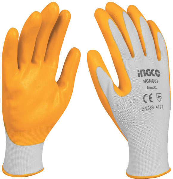 Guanti in nitrile taglia xl ingco