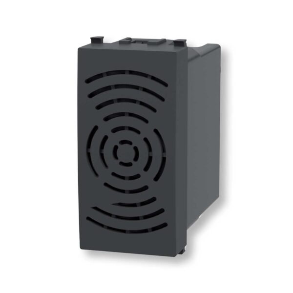 Buzzer Elettronico nero Serie Plana
